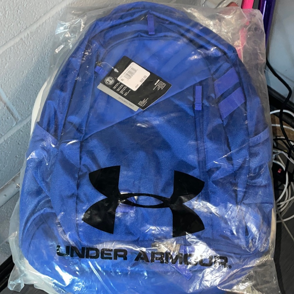 Blue Under Armour backpack